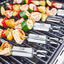 10-pc, Stainless Steel Barbecue Skewers Set,,large preview