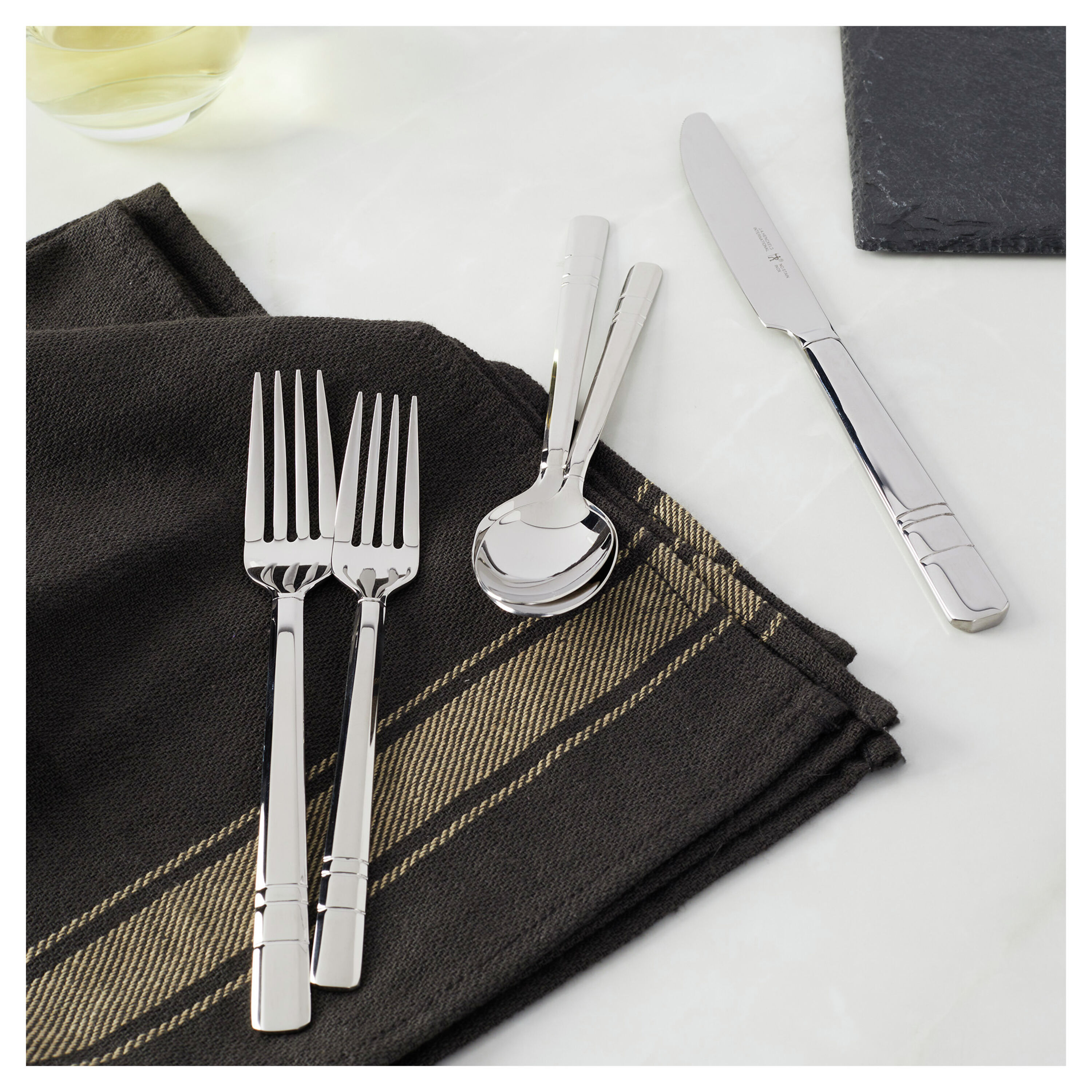 Madison Square 20-pc, 18/10 Stainless Steel, Flatware Set