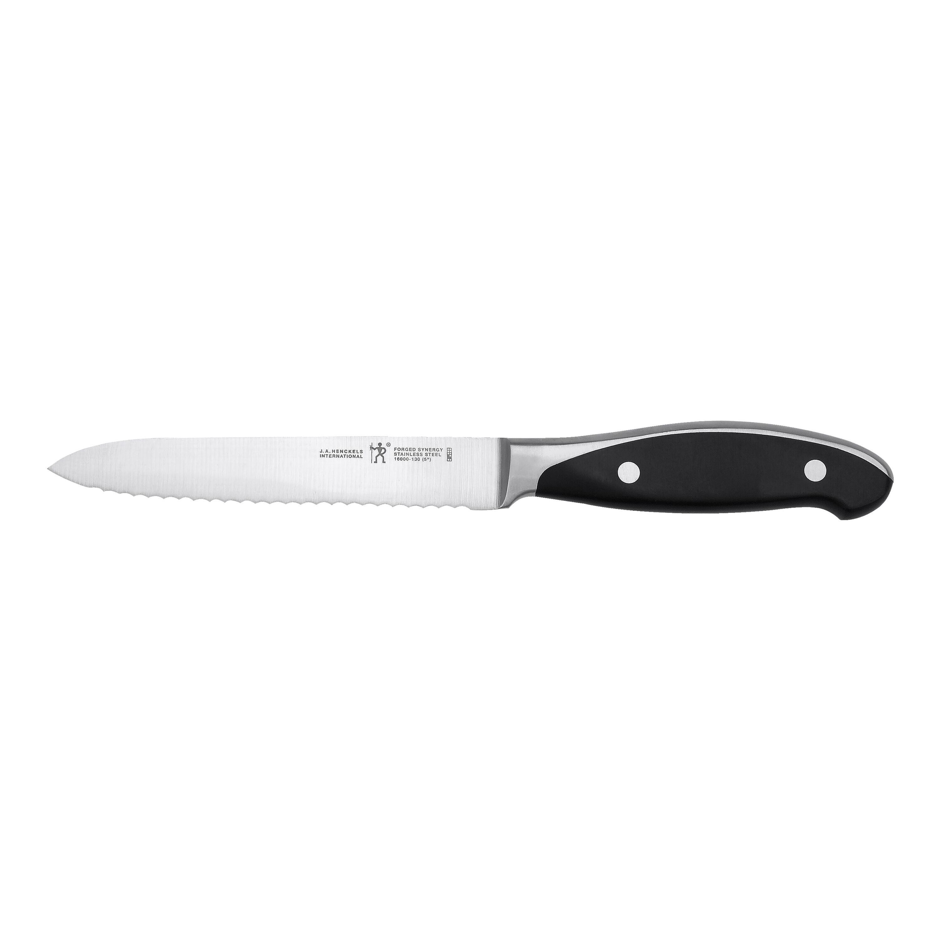Forged Synergy 5.00 inch, Serrated Utility Knife | Henckels US