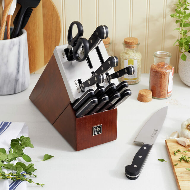 15-pc, Self-Sharpening Knife Block Set,,large