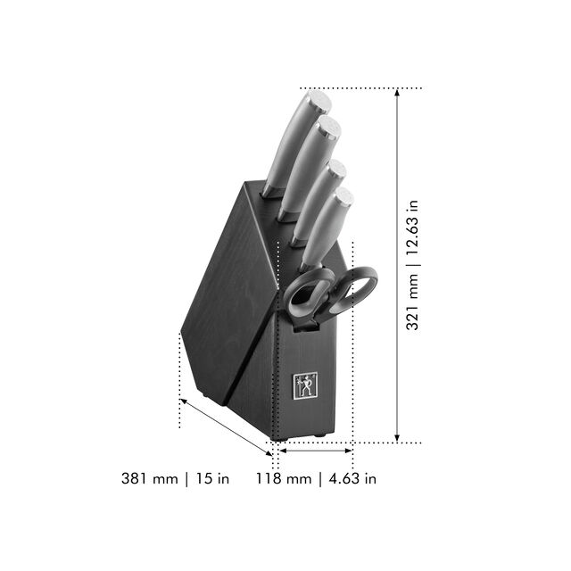 6-pc, Studio Knife Block Set ,,large