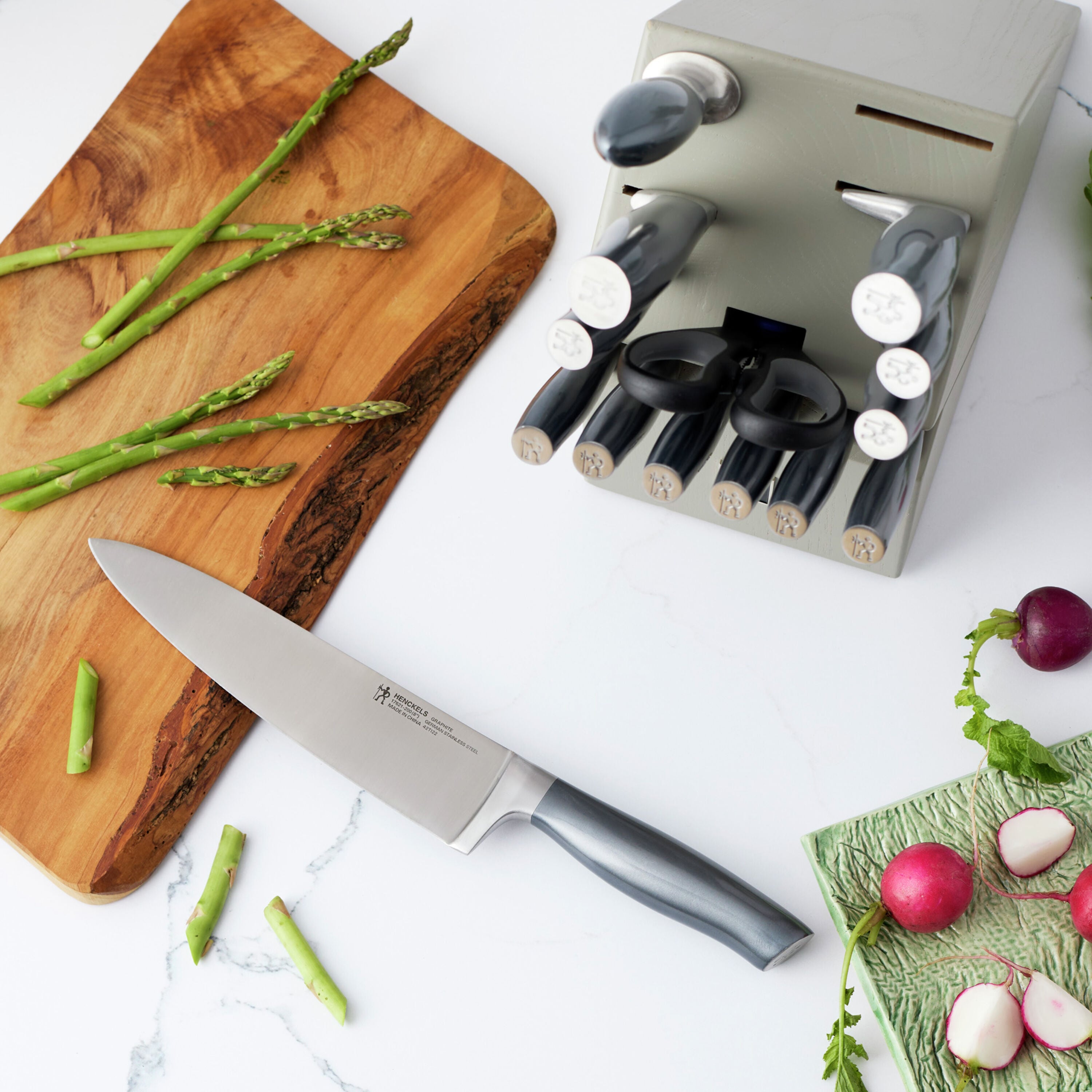 Graphite 15-pc, Knife block set | Henckels US