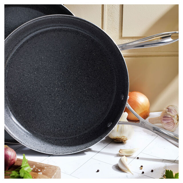 3-pc, Aluminum, Ceramic Nonstick Frying Pan Set,,large