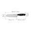 7-inch, Santoku, black,,large preview