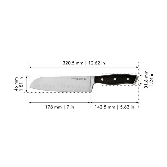 7-inch, Santoku, black,,large