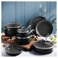 Cookware set grey 11 Piece, aluminum,,large