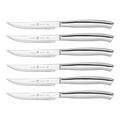 6 Piece, Steak set, silver,,large