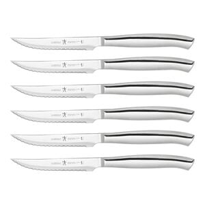 6 Piece, Steak set, silver