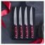 4 Piece, Steak set, red,,large preview
