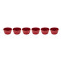 6 Piece round Bakeware set, white,,large