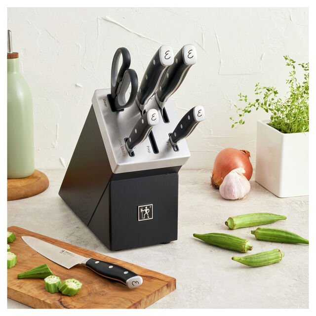 7 Piece, Knife block set,,large