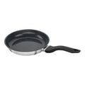 Bratpfanne 24 cm, Edelstahl, Silber,,large