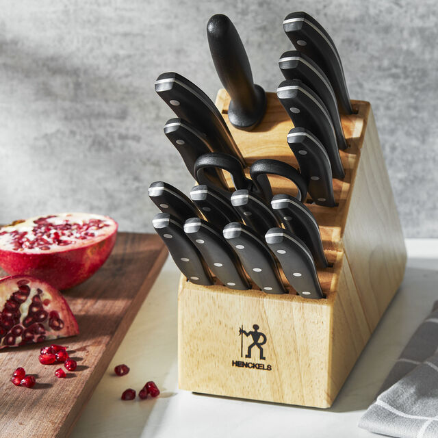 17 Piece, BLOCK SET WITH BONUS CHEESE SET, nature,,large