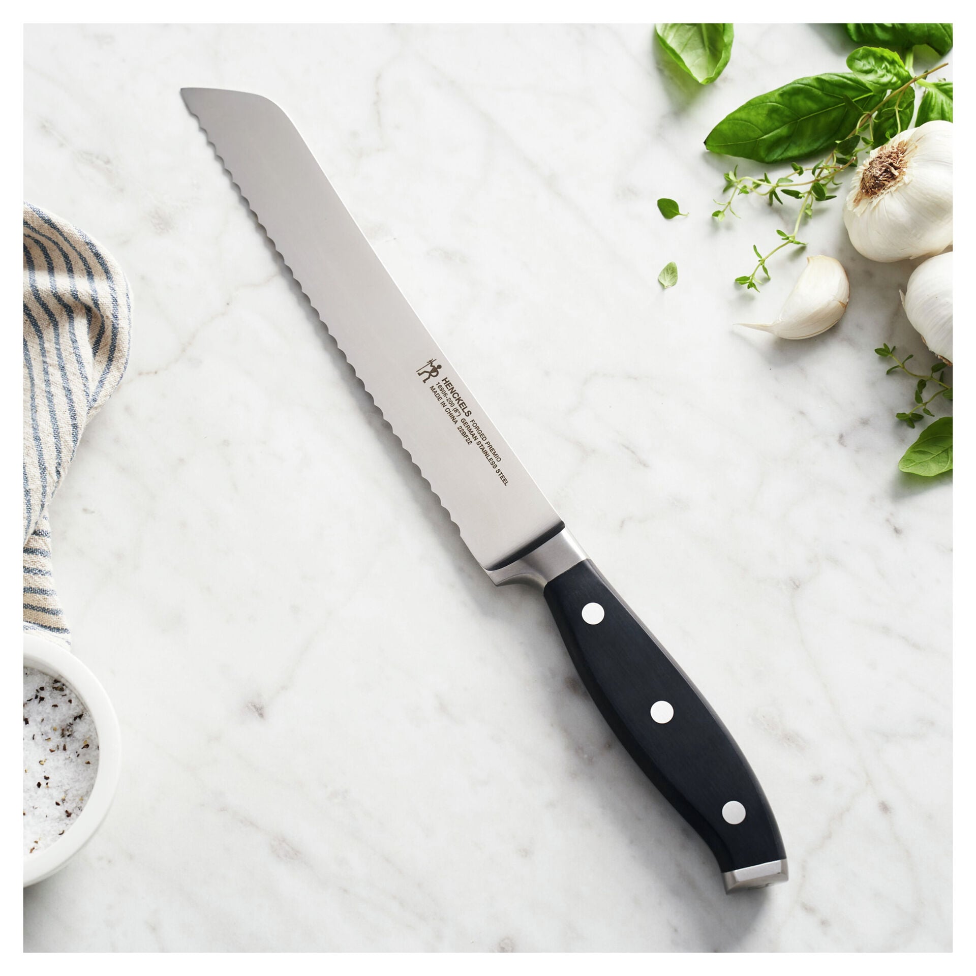 8.00 inch, Bread knife,,large
