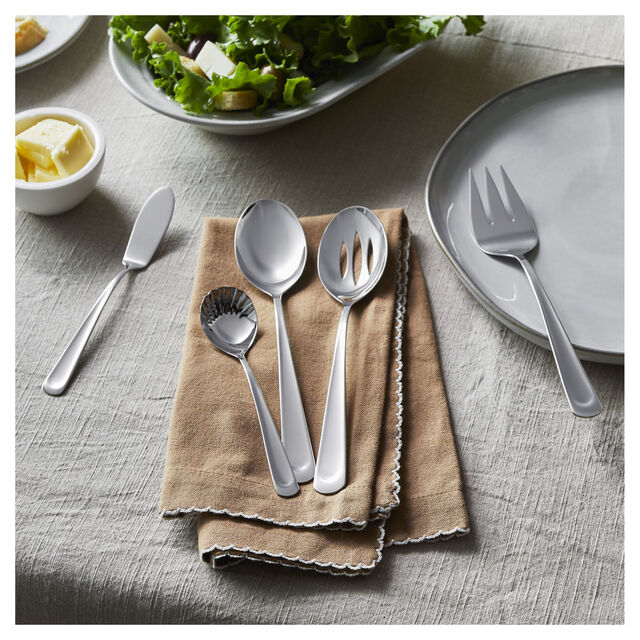 45 Piece Flatware Set polished,,large