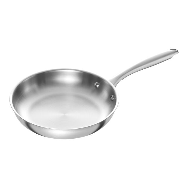 Bratpfanne 20 cm, Edelstahl, Silber,,large