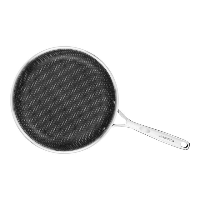 Bratpfanne 28 cm, Edelstahl, Silber,,large