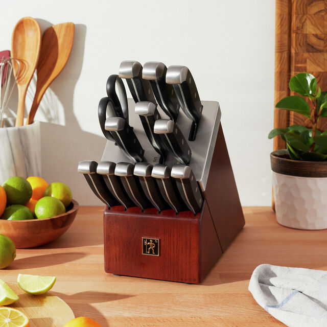 14-pc, Self-Sharpening Knife Block Set,,large