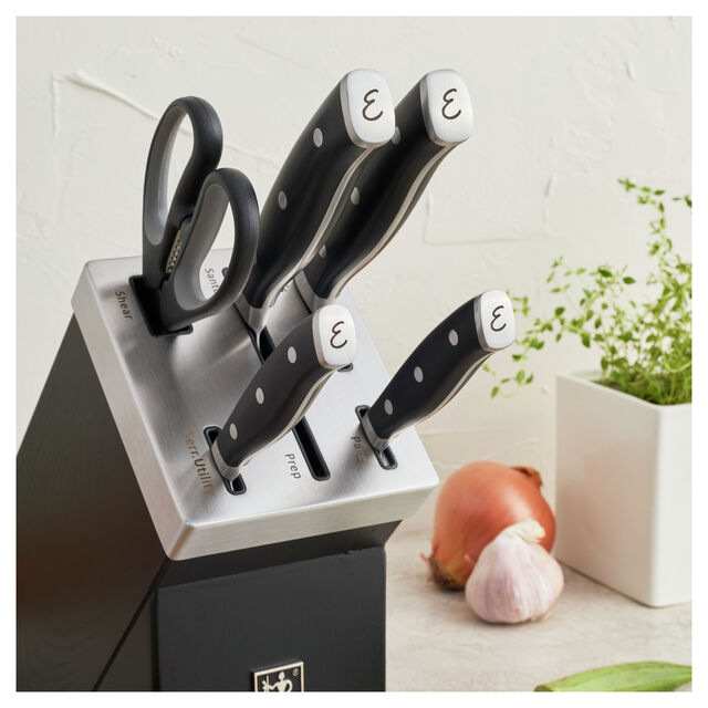 7 Piece, Knife block set,,large