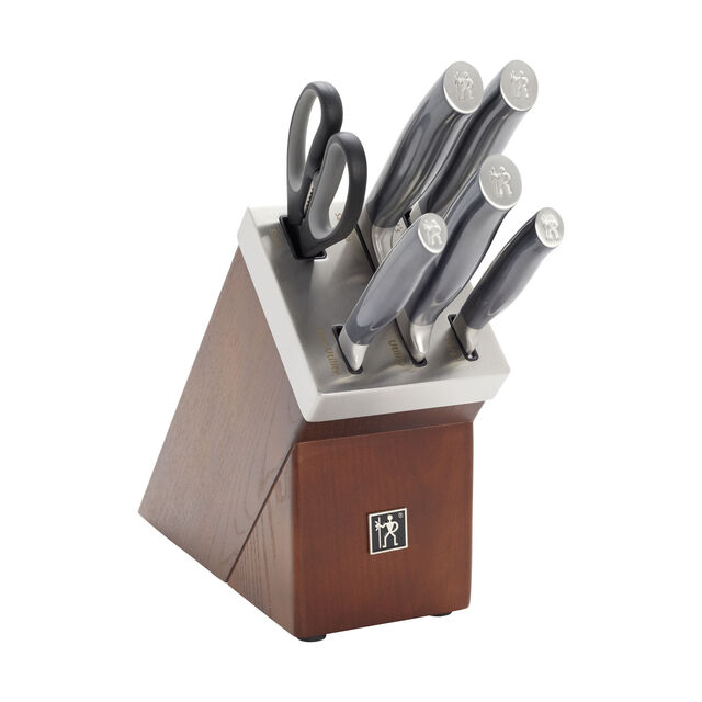 7-pc, Self-Sharpening Knife Block Set,,large