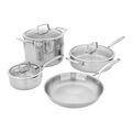 7-pc, Stainless Steel, Cookware Set,,large