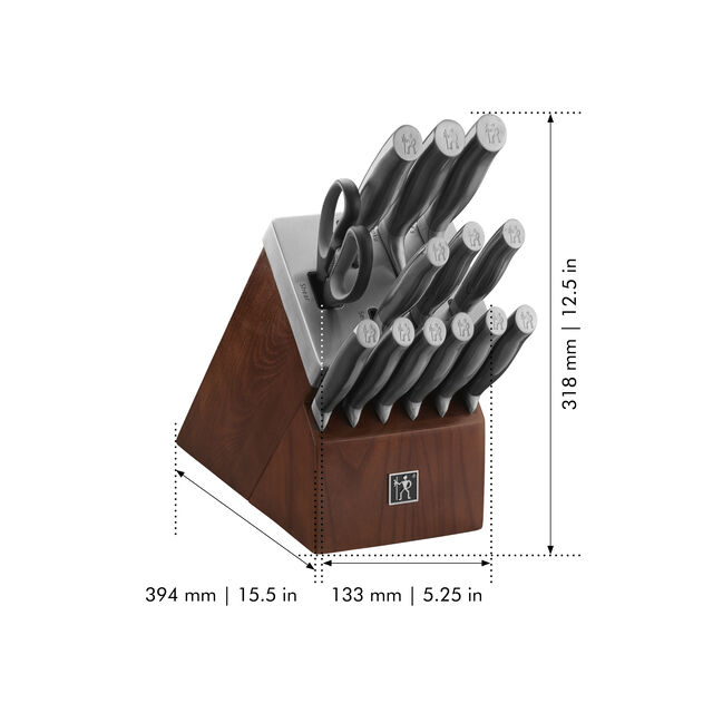 14-pc, Self-Sharpening Knife Block Set,,large