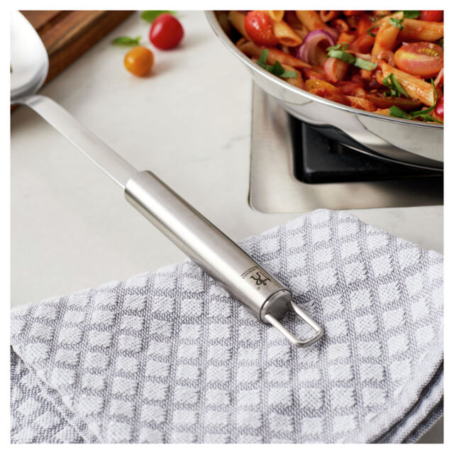 Stainless Steel Slotted Serving Spoon,,large