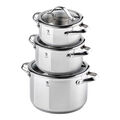 Pot set 6 Piece, 18/10 Stainless Steel,,large