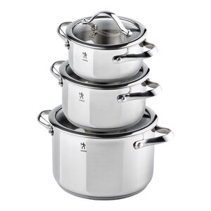 Pot set 6 Piece, 18/10 Stainless Steel