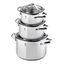 Pot set 6 Piece, 18/10 Stainless Steel,,large preview
