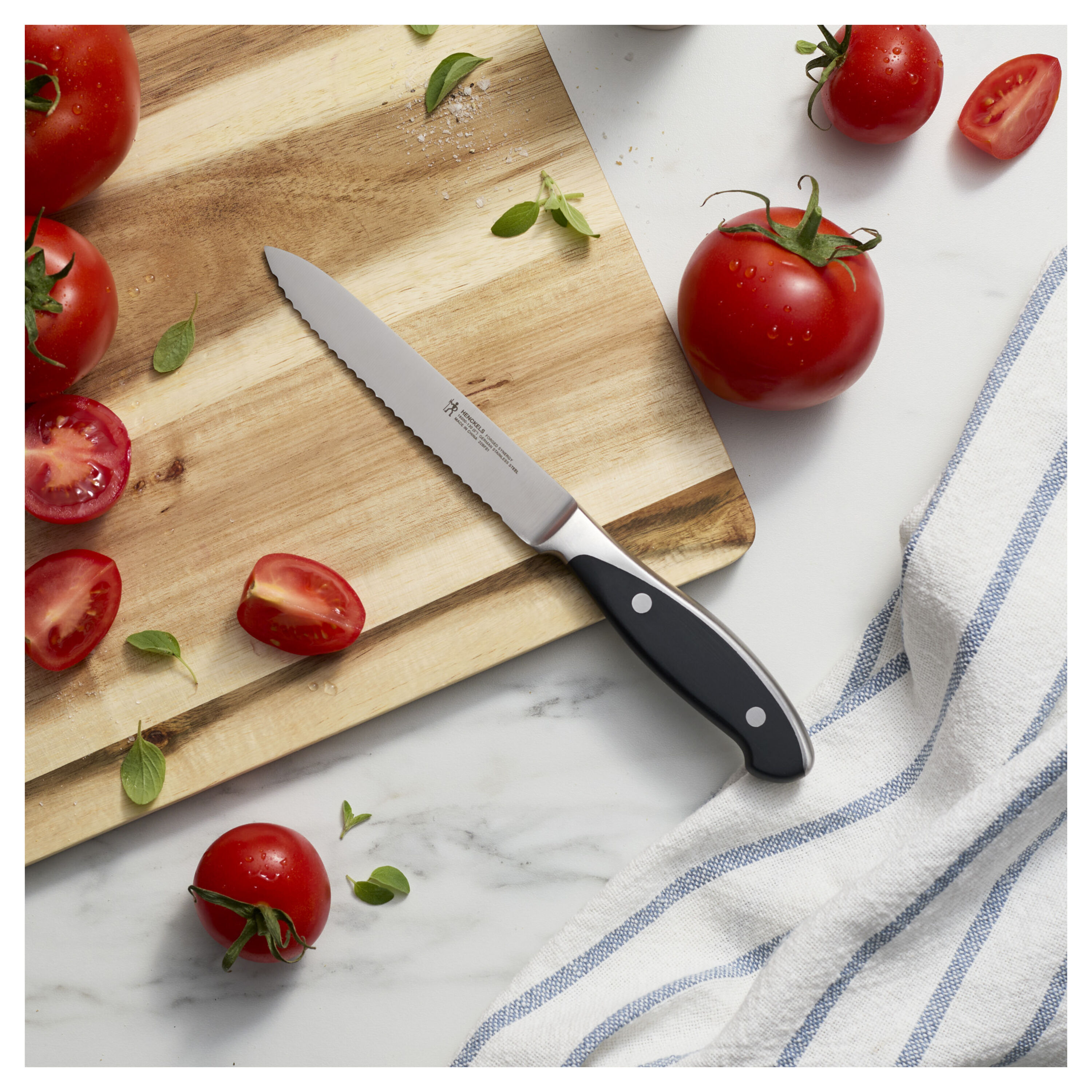 Forged Synergy 5.00 inch, Serrated Utility Knife | Henckels US