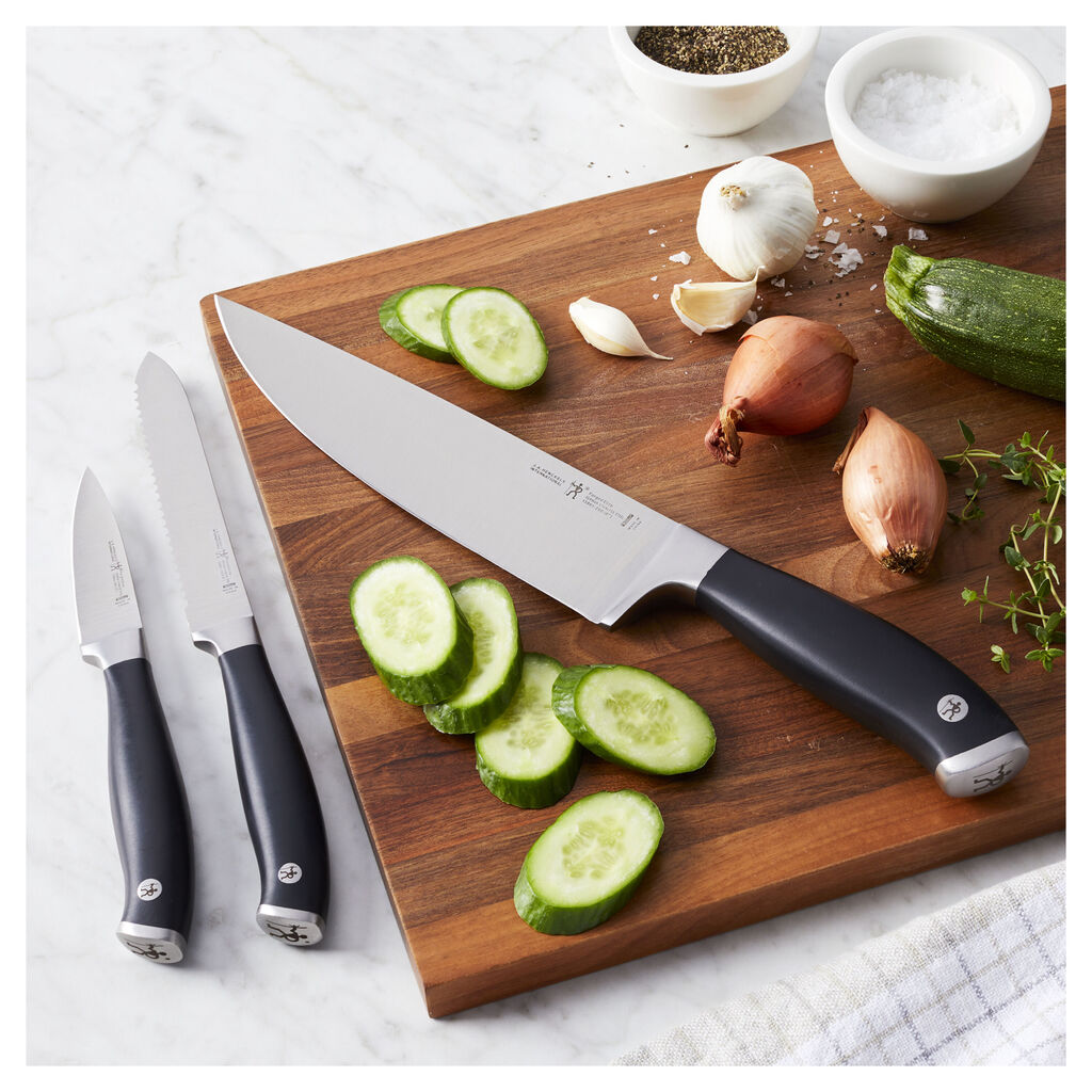 3 Piece, Knife set, black,,large