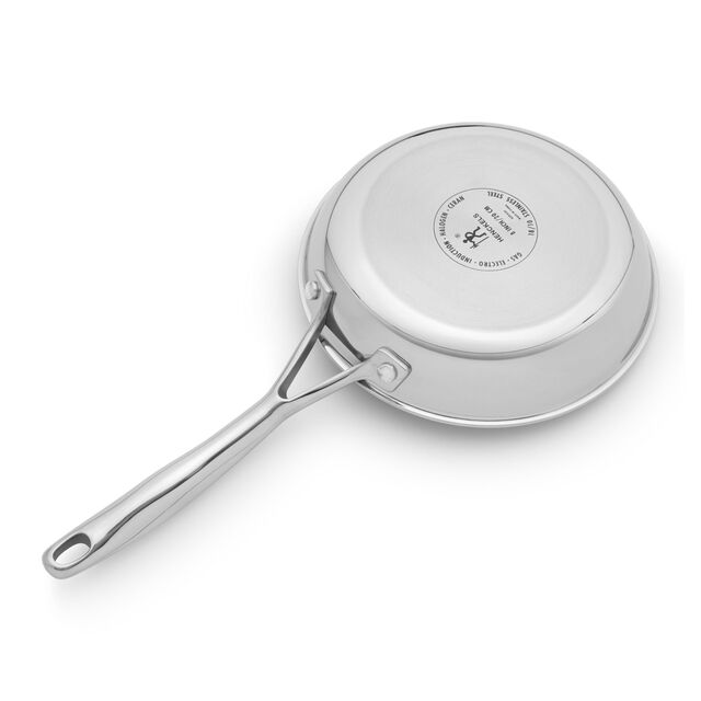 8.00 inch, Stainless Steel, Frying Pan,,large