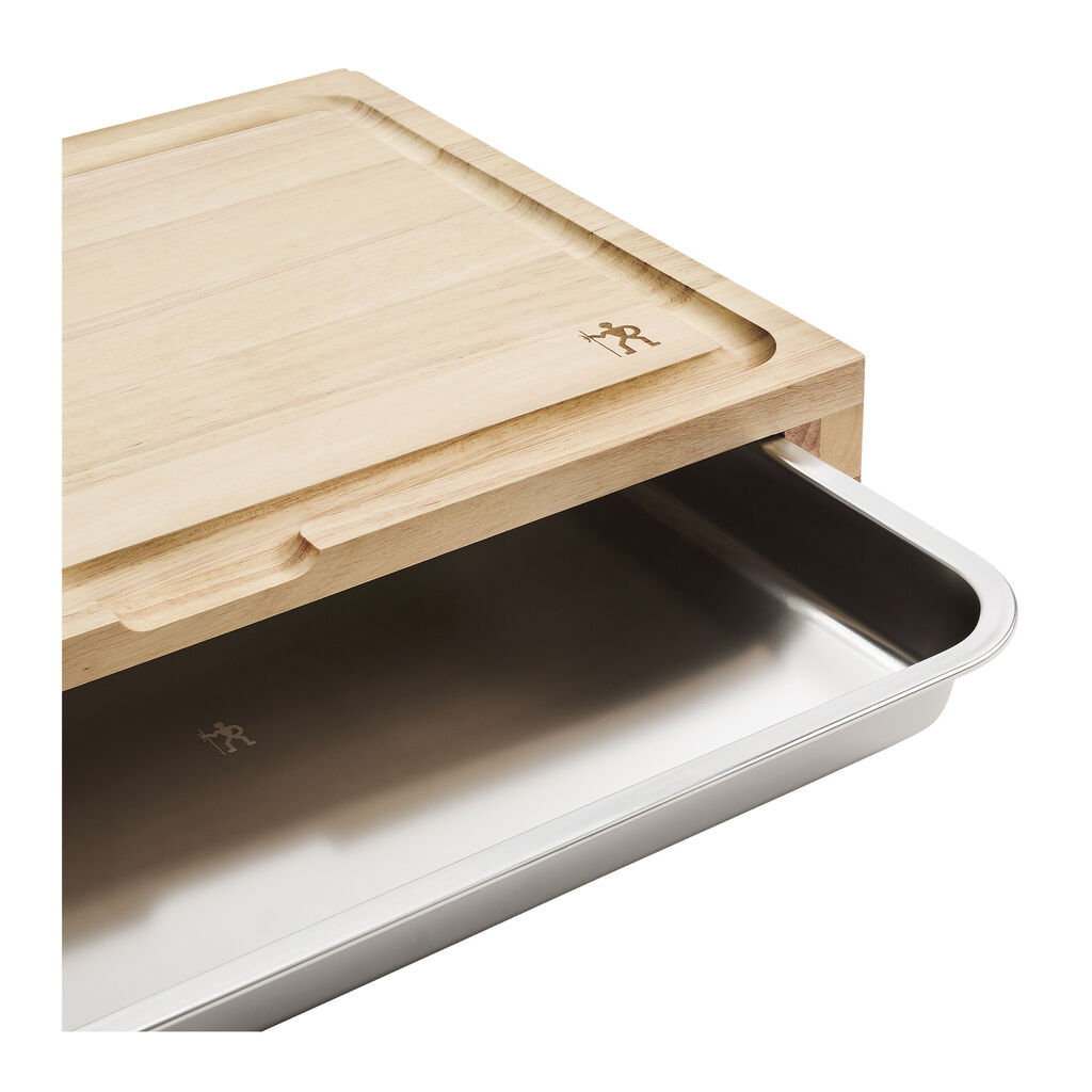Cutting board 60 cm x 40 cm 18/10 Stainless Steel,,large
