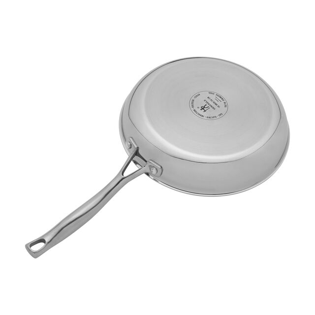 2-pc, Stainless Steel, Frying Pan With Lid,,large