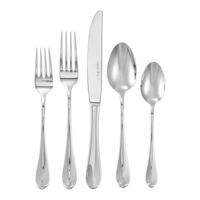 45 Piece Flatware Set polished,,large