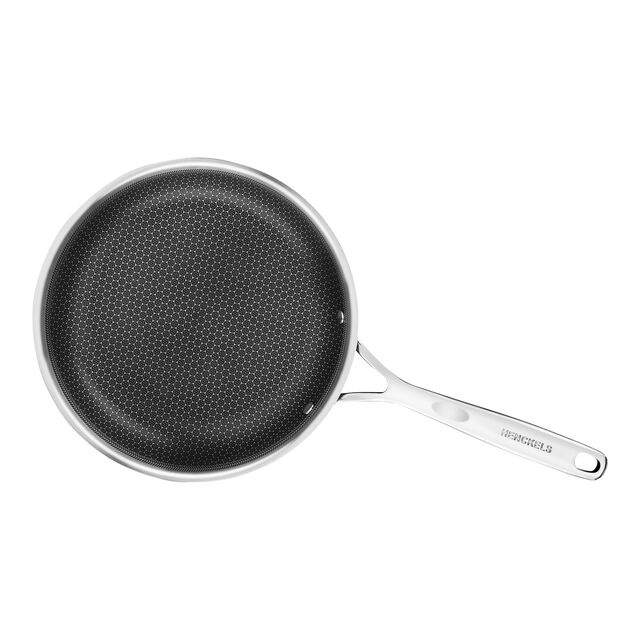 Bratpfanne 24 cm, Edelstahl, Silber,,large