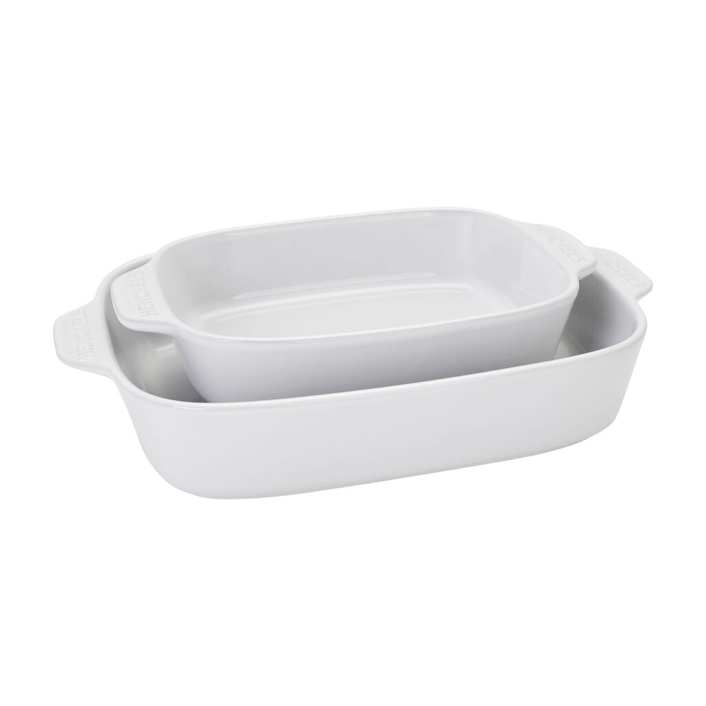8 Piece Bakeware set, white,,large
