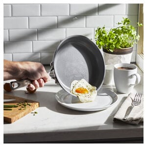 8.00 inch, Stainless Steel, Ceramic Nonstick Frying Pan