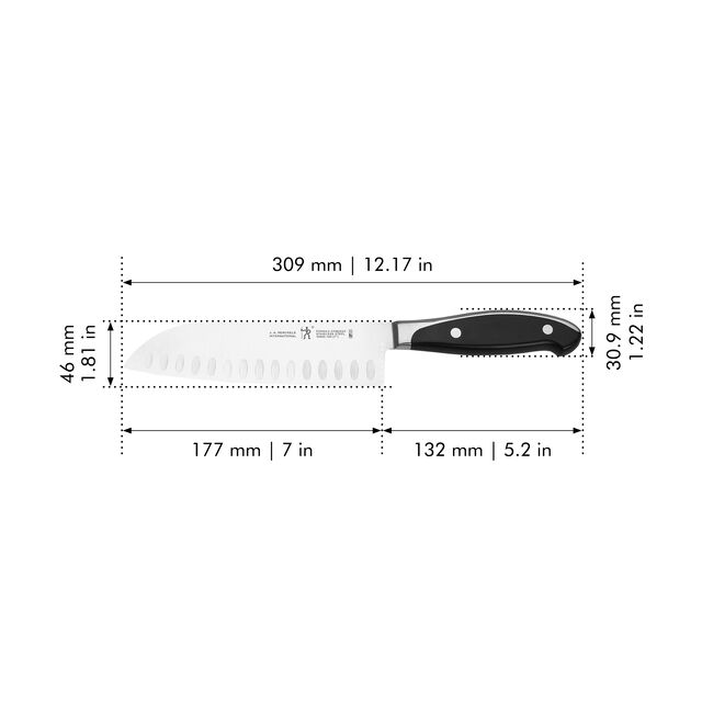 7.00 inch, Santoku Knife
,,large