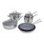 10-pc, Stainless Steel, Ceramic Nonstick Cookware Set preview