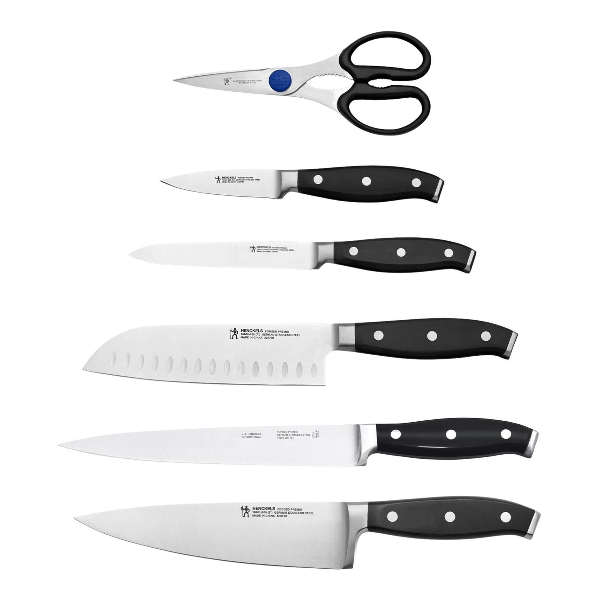 6-pc, Knife Set Without Block,,large