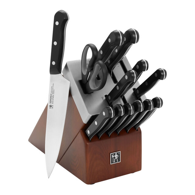 14-pc, Self-Sharpening Knife Block Set,,large