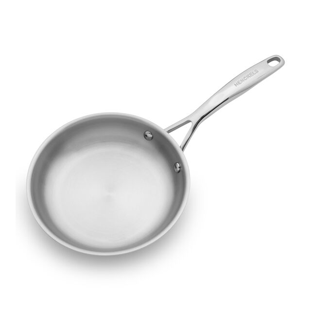 8.00 inch, Stainless Steel, Frying Pan,,large