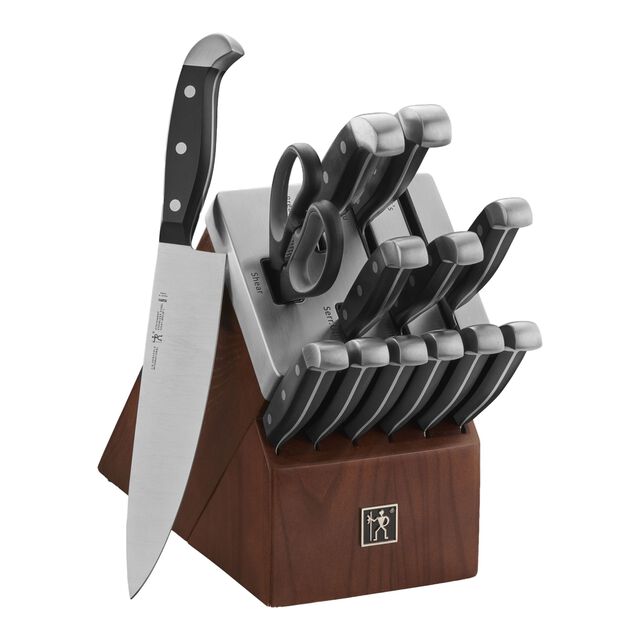 14-pc, Self-Sharpening Knife Block Set,,large