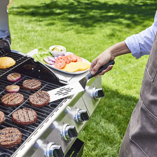 2-pc, Stainless Steel, Griddle Spatula Set,,large