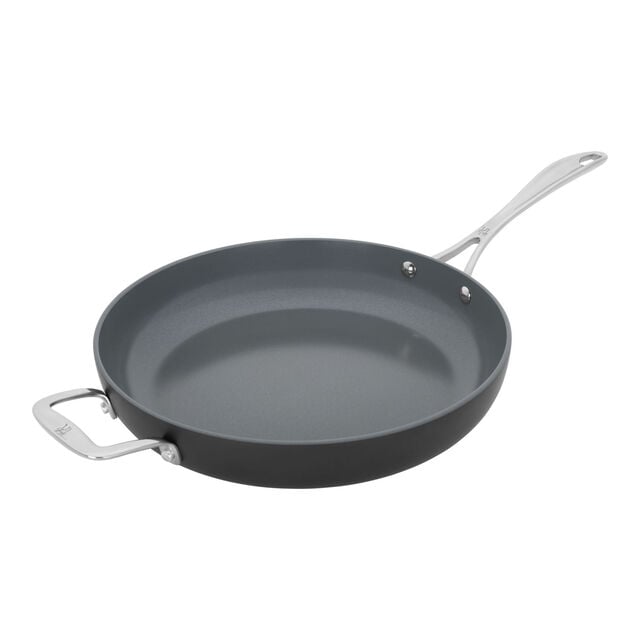 12.00 inch, Aluminum, Ceramic Nonstick Frying Pan,,large