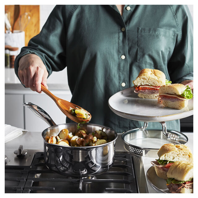 10-pc, Stainless Steel, Cookware Set,,large