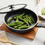 3.9 qt, Aluminum, Ceramic Nonstick Saute Pan With Lid,,large preview