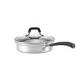 Non-Stick Egg Poacher 20 cm, aluminum, silver-black,,large